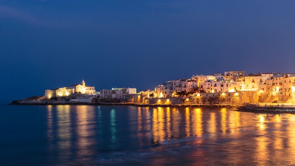 132. Vieste - By Night